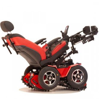 Инвалидная коляска с электроприводом Caterwil GTS 4WD Lux (вездеход-ступенькоход) в Нижнем Новгороде