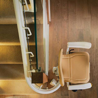 Подъёмник кресельный лестничный Bespoke Stairlifts Infinity V9 в Нижнем Новгороде