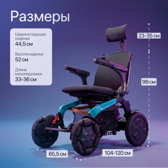 Инвалидная коляска с электроприводом Ortonica Pulse 680 в Нижнем Новгороде