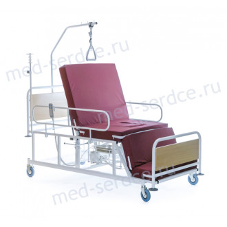 Электрическая медицинская кровать с кардио-креслом Belberg 4-02 с санитарным оснащением в Нижнем Новгороде